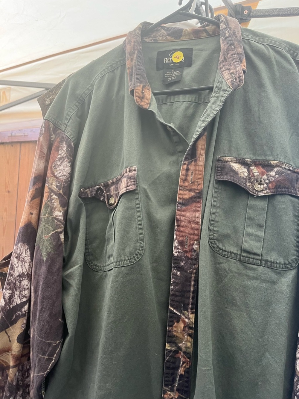 Men’s L/XL Vintage & Camo Lot
